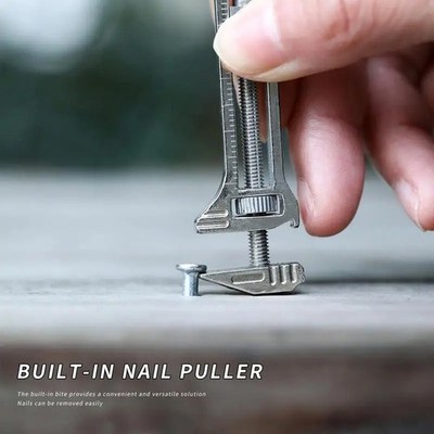Mini Wrench Pocket Portable Multitool Tools Compact Titanium Alloy Bottle Opener