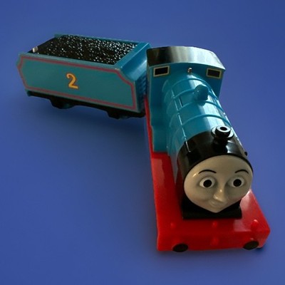 Trackmaster TALKING EDWARD & Battery Motorized TENDER 2013 Thomas Train Works