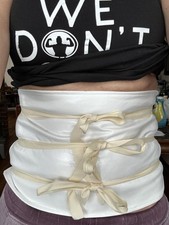 Castor Oil Pack Wrap Organic Cotton for Liver Detox Reusable Stomach Compress