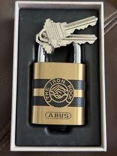 ABUS Iron Rock 83/45 Limited Edition Padlock With Keys And Box
