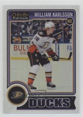 2014 O-Pee-Chee Platinum White Ice 115/199 William Karlsson #200 Rookie RC 5j8