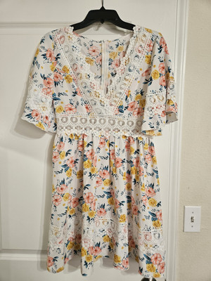 Floral Shien Dress Size Small