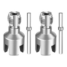 2x Integrated Internal External Pipe Threading Tool Pipe Thread Cutting Tool