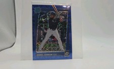 2021 Panini Donruss Optic - Rated Rookie Daniel Johnson #96 Blue Velocity Prizm