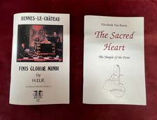 2x Elizabeth van Buren Rennes le Chateau booklets 1980's