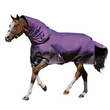 Image of Weatherbeeta Comfitec Lite Plus Dynamic Detach-A-Neck Turnou4ft 6 Purple/Black