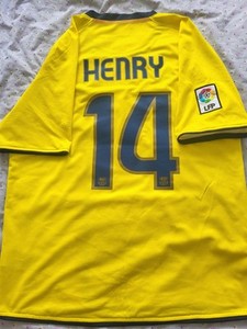 Flocage Officiel Fc Barcelone 2006 Henry Adulte