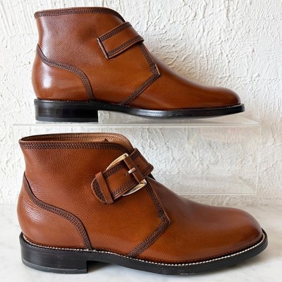 Vintage Florsheim Imperial Guardsman Boot Size 9 Brown Leather