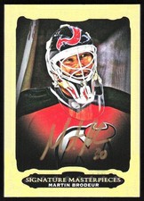 2023-24 Upper Deck Ultimate Collection Signature Masterpieces Martin Brodeur