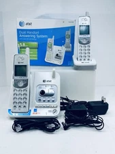 At&T Dual Handset Answering System EL42208 w/Box