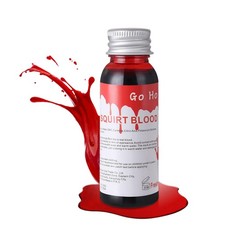 1 oz Fresh Fake Blood - Realistic Effects for Halloween, Safe  Non-Toxic