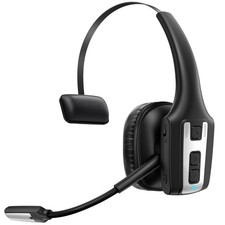 Trucker Bluetooth Headset, Wireless Headset with Mic for Work, Upgraded V5.3 ...
