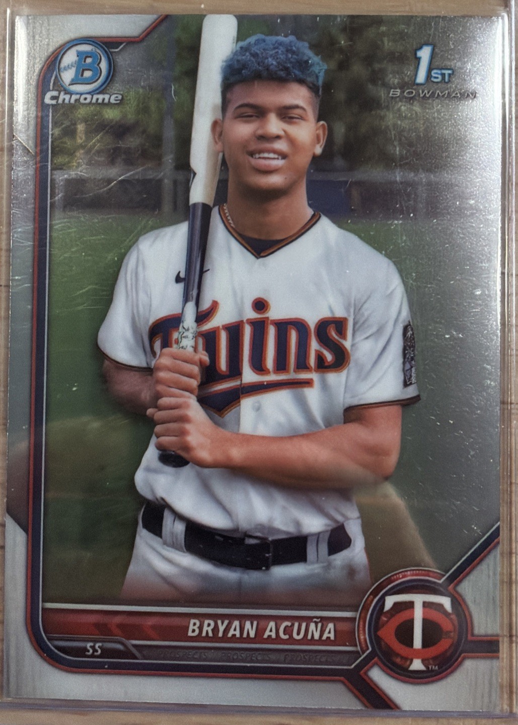 2022 Bowman Chrome - Prospects Bryan Acuna #BCP-151 (RC)