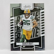 2023 Panini Absolute - Rookies Tucker Kraft #183 (RC) Green Bay Packers 
