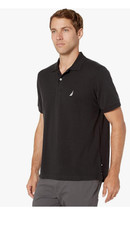 Nautica Men's Classic Fit Short Sleeve Polo Shirt, Size Medium