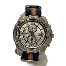 PULSAR Analog Automatic Watch Nylon Strap Multicolor Silver Men's New
