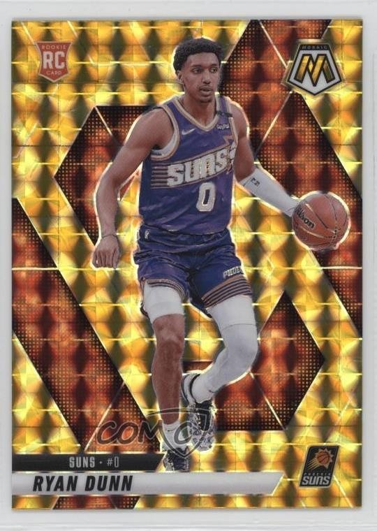 2024 Panini Mosaic Rookies Reactive Yellow Prizm Ryan Dunn #233 Rookie RC 1hr4