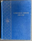 Lincoln Wheat Penny Collection Whitman  Album 1909-1940, 83 Coins, Near Complete