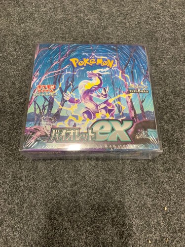 Pokemon TCG: Scarlet & Violet- Violet ex Booster Box Japanese Worn Box ...
