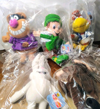 VINTAGE 1998 GENERAL MILLS BREAKFAST PALS PLUSH BEANIES LOT OF 5 NEW