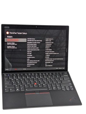 Lenovo ThinkPad X1 Tablet Gen 3 i5 1.70GHz 8GB RAM 256GB SSD- Grade D