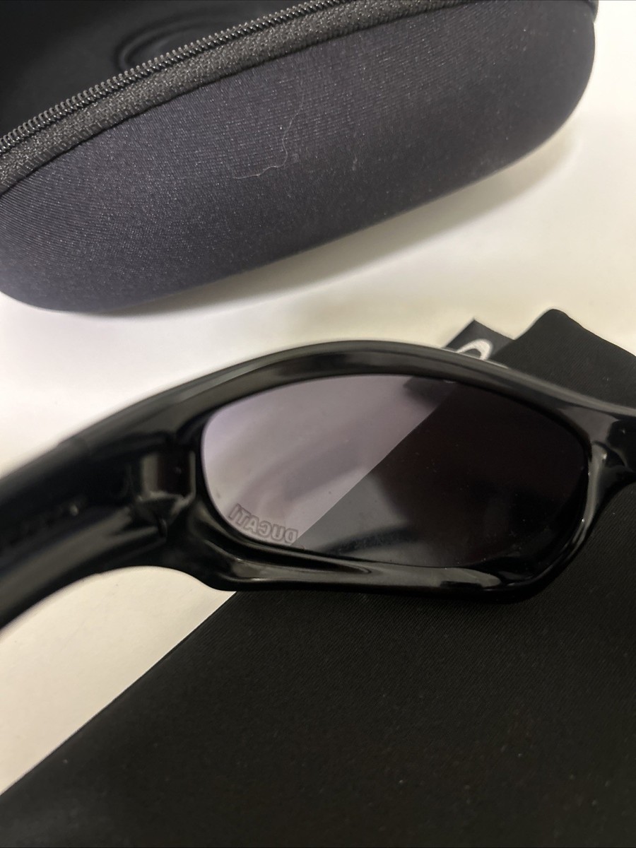 Oakley Monster Dog Ducati Black w/ Black Iridium Lens Very Rare | eBay
