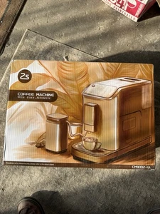 Automatic Espresso Coffee Machine 20 Bar w/Grinder, Milk Frother & Touchscreen