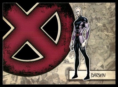 Darwin 2011 Marvel Beginnings X-Men Die-Cut Card #X-14 (NM)