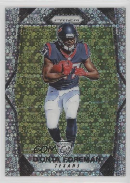 2017 Panini Prizm Rookies Disco Prizm D'onta Foreman #273 Rookie RC 5t8