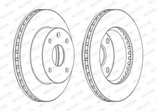 Disque de frein Chevrolet REZZO