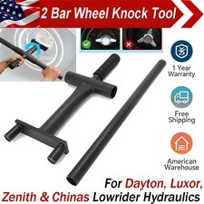 2 Prong Wire Wheel Knock Off Tool Wrench For Dayton Zenith Luxor Lowrider Rims