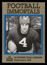 1985-88 Football Immortals #69 Alphonse 