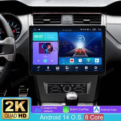 13.1''Für Ford Mustang 2010-2014 Android 14 Auto Radio Carplay GPS Navi BT 4+32GB