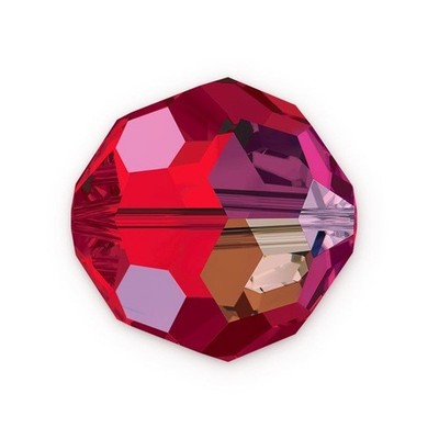 12 SWAROVSKI RUNDE 8mm KRISTALL PERLEN SIAM AB SUPER ANGEBOT