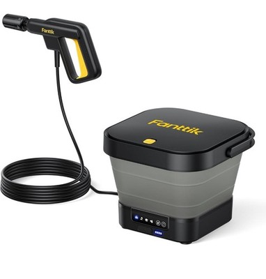 Fantikk NB8 Fold Cordless Electric Pressure Washer w/3.2 Gal Tank, 5-in-1...