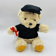 Graduation Teddy Bear 9 Inch Golden Plush