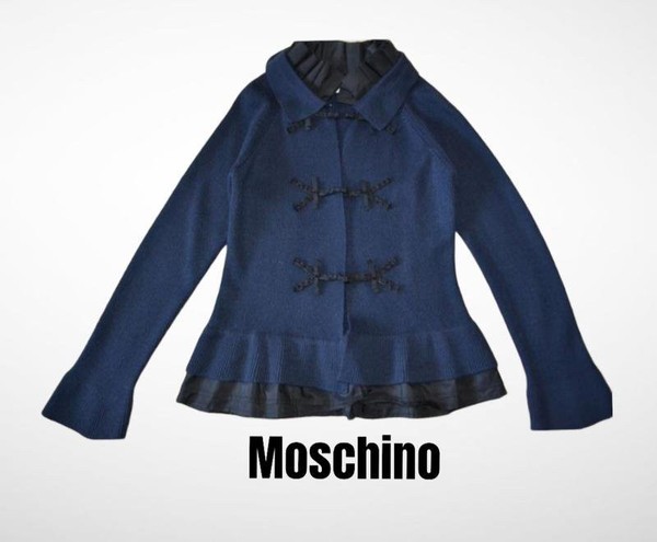 Women Moschino Jeans Sweater Black 38 / M / 46