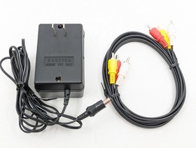 Sharp Twin Famicom AN-500B Black/Red | New Belt | Fully Tested 5 Games