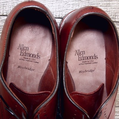 NIB * $425 Allen Edmonds WEYBRIDGE Oxford Chili * add $15 new