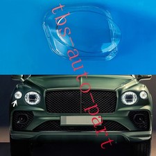 Fit For Bentley Bentayga 2021-2025 Right Outer side Headlight Lens Cover+Glue