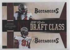 2011 Playoff Contenders Draft Class Adrian Clayborn Da'Quan Bowers #6 0a7