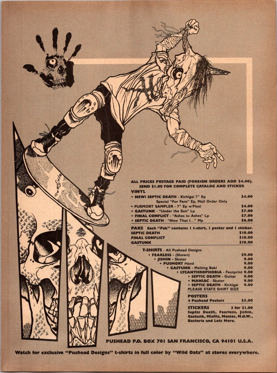 pushead products for sale | eBay