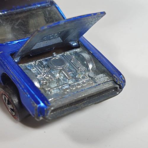 Hot Wheels Redline Red Line Custom T-Bird Blue USA 1967 - Picture 8 of 8