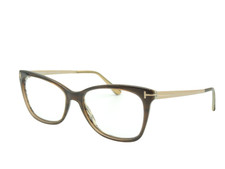 Tom Ford TF 5353 050 Brown Eyeglass Frames 54 15 140