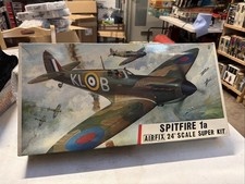 Airfix Supermarine Spitfire 1a 1:24 scale kit - rare 1970 original