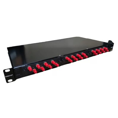 Vimar 03124.ST Permutaz Panel Patch Panel 19 W/ Compasses St 24 Fibers