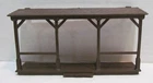 MARX FORT APACHE PLAYSET VINTAGE DARK BROWN PORCH for CAVALRY SUPPLY BUILDING