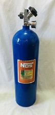 Nos 15 Lb. Nitrous Bottle W Blow Off Valve Angled Bottle Valve Will Flow 600 Hp