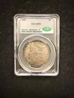 1889 Morgan Dollar CAC AU55 Philadelphia 90% Silver Coin Nice Patina