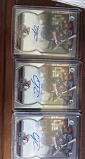 2023 Bowman Chrome 1st C.J. Kayfus On Card Auto Cleveland Guardians Rookie RC